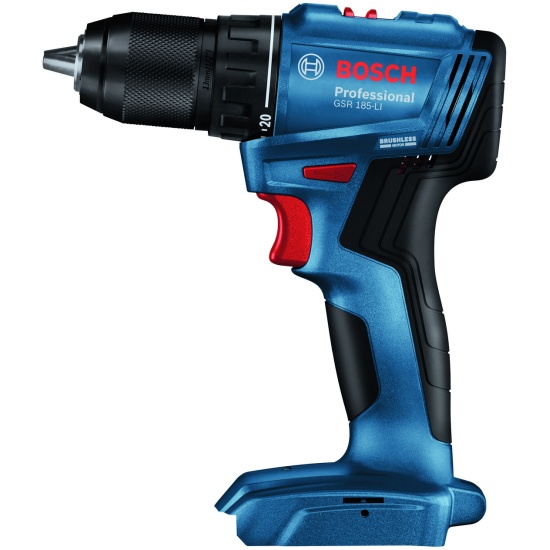 Дрель аккумуляторная BOSCH GSR 185-LI (без АКБ и ЗУ) 06019K3003