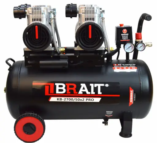 Компрессор воздушный BRAIT KB-2700/50X2 PRO 20.01.027.043